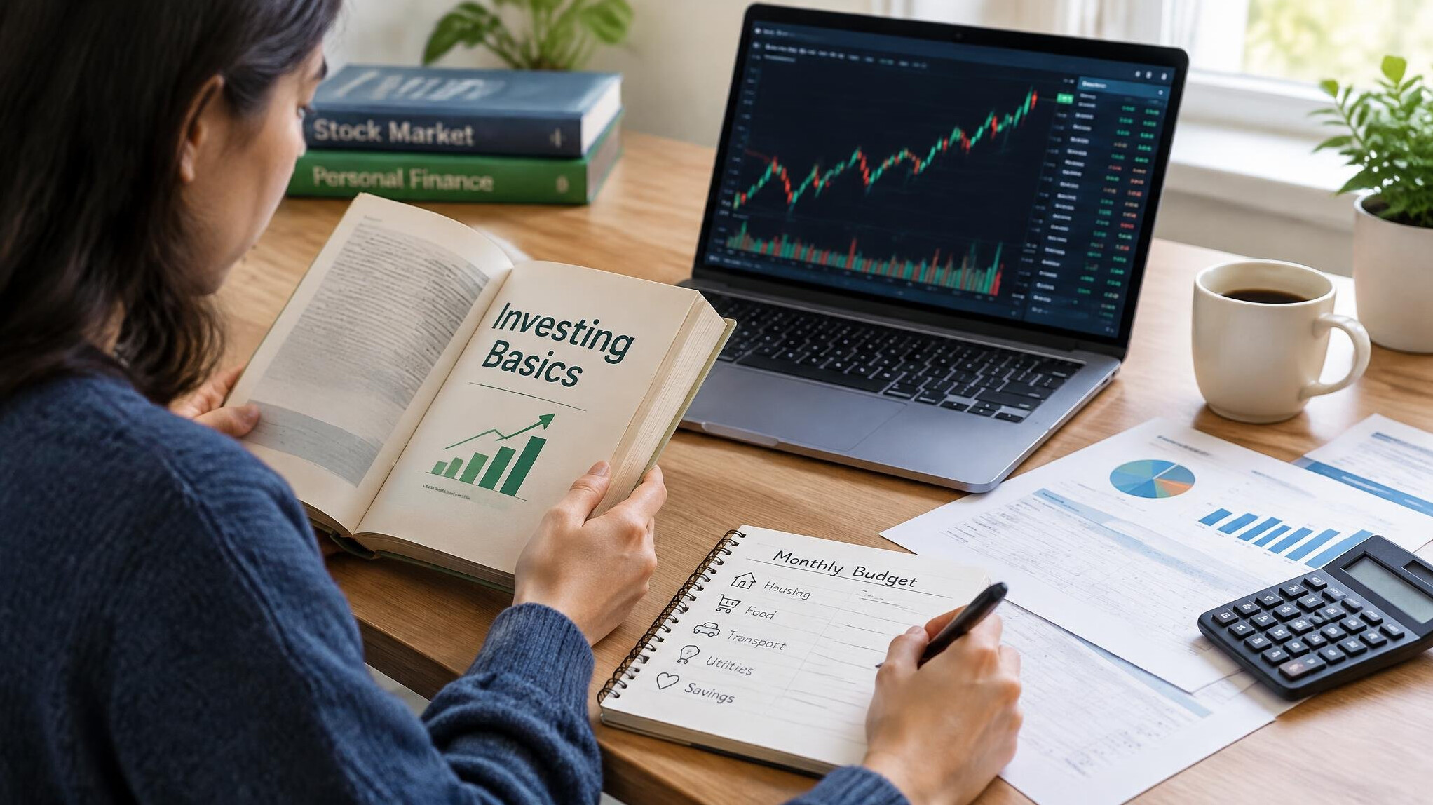 beginner reading investment book