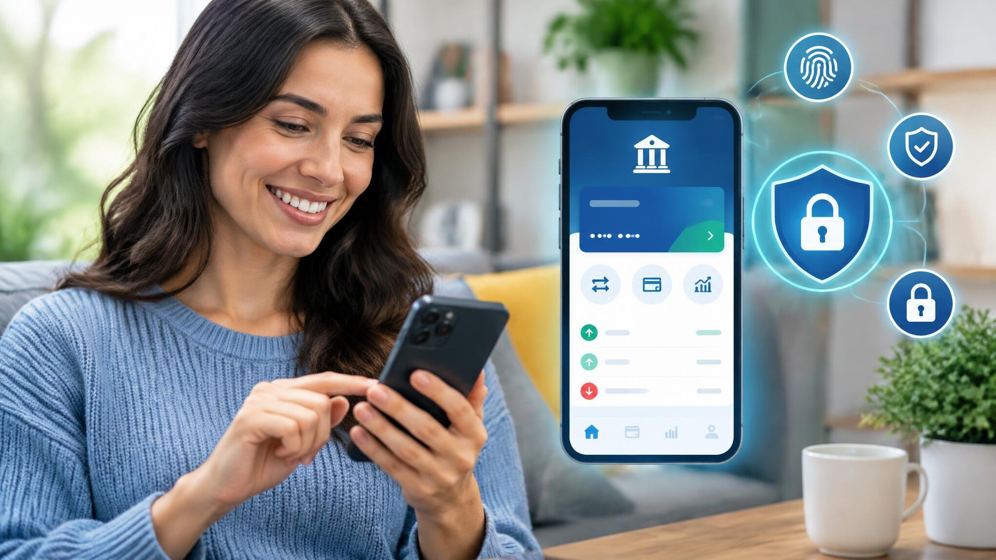secure online banking app